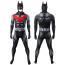 Batman Beyond Future Batman Costume - Grey Red Bodysuit Mask Future Batman Cosplay