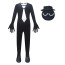 Kids Sprunki Incredibox Black Costume - Bodysuit Mask Set Black Sprunki Cosplay