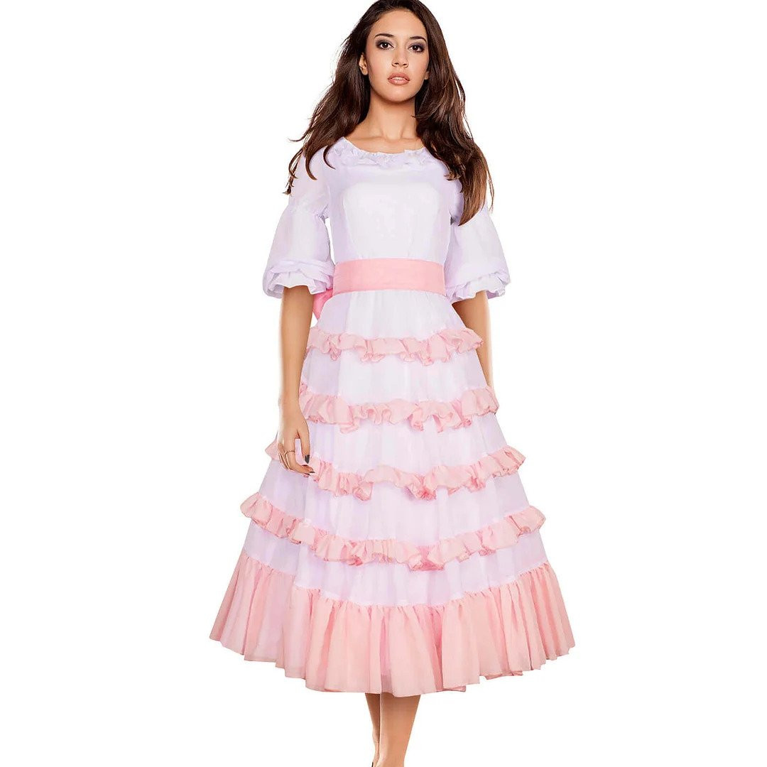The Little Mermaid Movie 2023 Ariel Costume - Pink Dress Ariel Cosplay