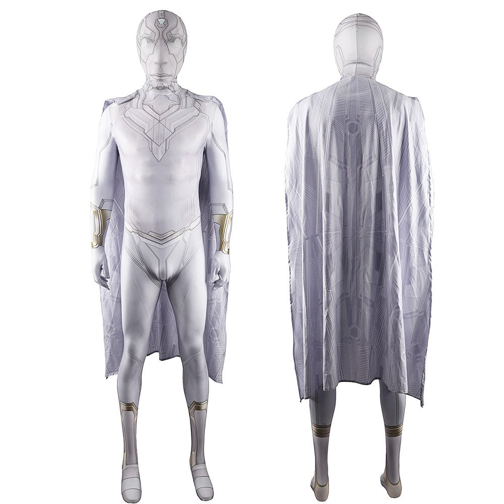 WandaVision White Vision Costume - White Vision Cosplay