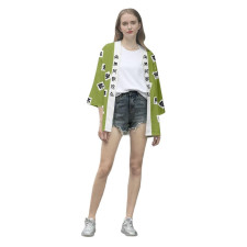 Demon Slayer Gyomei Himejima Costume - Green Kimono Jacket Gyomei Himejima Cosplay