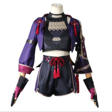 Kuki Shinobu From Genshin Impact Cosplay Costume