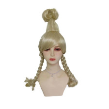 How the Grinch Stole Christmas! Cindy Lou Who Wig - Cindy Lou Who Cosplay Costume Wig Prop
