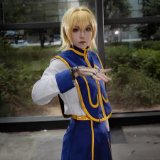 Hunter × Hunter Kurapika Wig - Kurapika Cosplay Costume Wig Prop