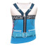 Girls K-Pop Demon Hunters Zoey Costume - Blue Yellow Jacket Shirt Pants Set Zoey Cosplay