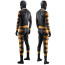 Power Rangers Dino Thunder Black Dino Ranger Tommy Oliver Costume - Black Dino Ranger Tommy Oliver Cosplay