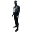 Spider-Man Symbiote Venom Costume - Muscle And Crack Pattern Bodysuit Mask Venom Cosplay