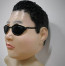 Korean Pop Star Psy Mask - Latex Full Face Mask PSY Costume Cosplay Prop
