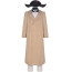 Napoleon Bonaparte Costume - Beige Coat Hat Napoleon Bonaparte Cosplay