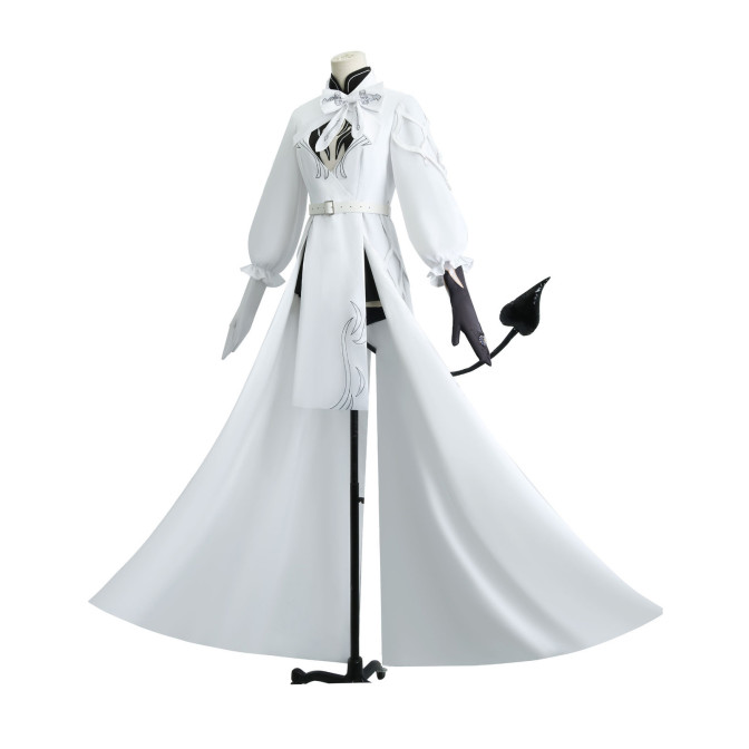 Honkai Star Rail Constance Costume White Dress Constance Cosplay