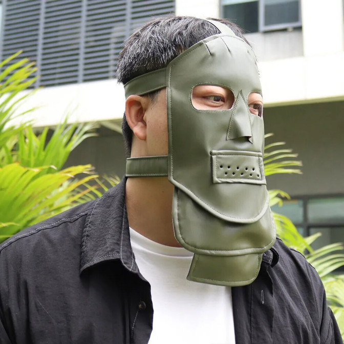 The Riddler Mask - Latex Riddler Cosplay Costume Prop | Cosplay Costume ...