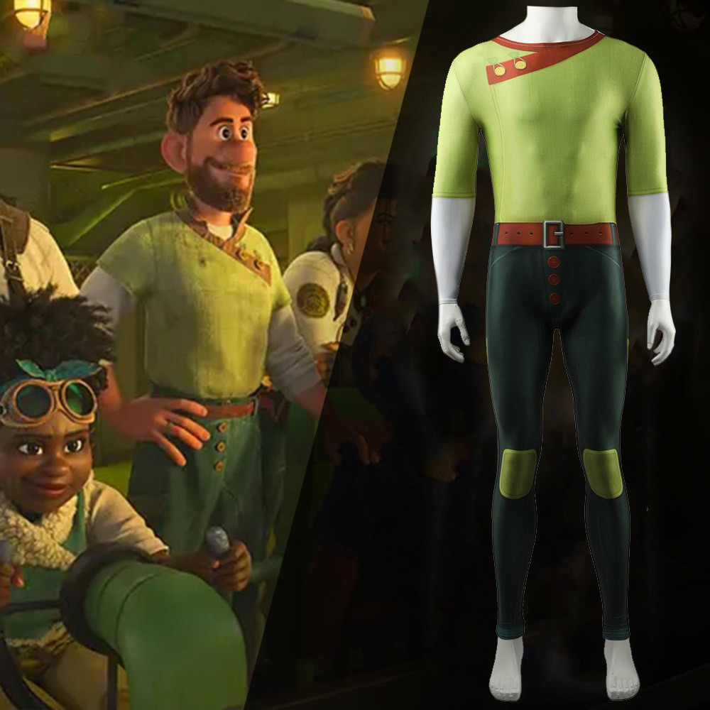 Strange World Searcher Clade Costume - Bodysuit Searcher Clade Cosplay