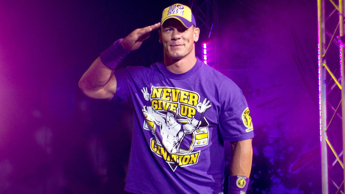 WWE John Cena Costume - Never Give Up T-Shirt John Cena Cosplay