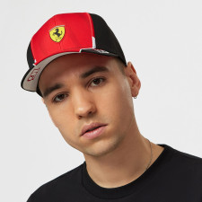 Ferrari Charles Leclerc 16 Cap Hat - Red Hat Ferrari Charles Leclerc 16 Costume Cosplay Prop
