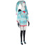 Helluva Boss Fizzarolli Costume - Striped Blue Dress Set Fizzarolli Cosplay