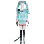 Helluva Boss Fizzarolli Costume - Striped Blue Dress Set Fizzarolli Cosplay