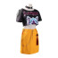 K-Pop Demon Hunters Mira Deluxe Costume - Shirt Skirt Accessories Set Kpop Mira Cosplay