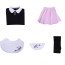 Miraculous Ladybug Marinette Costume - Black Pink Maid Dress Marinette Ladybug Cosplay