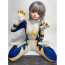 Anime Furry Fur Suit Costume - Blue White Bodysuit With Tail Anime Furry Cosplay