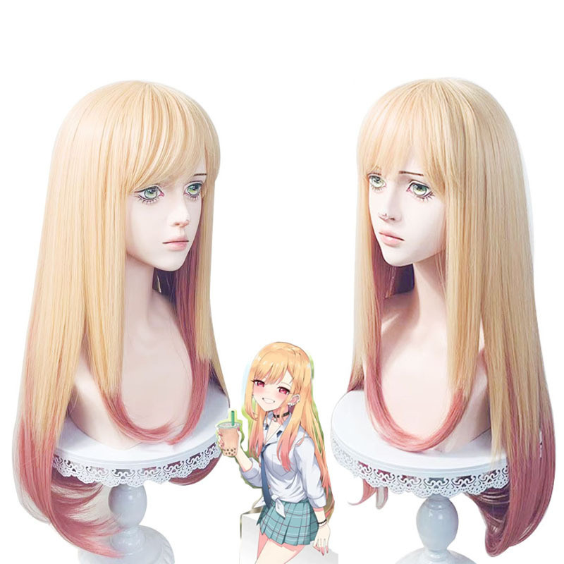My Dress-Up Darling Marin Kitagawa Wig - Marin Kitagawa Costume Wig Prop