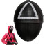 Squid Game Worker Mask Costume