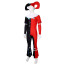 Fright Night Escape Vengeful Clown Abba Costume - Jumpsuit Hat Abba Cosplay