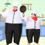 Giant Chef Inflatable Costume - Giant Chef Cosplay