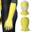 Invincible Comic Style Original Suit Costume - Yellow Black and Blue Comic Style Muscle Pattern Bodysuit Invincible Cosplay