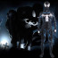 Venom Blue Symbiote Suit Costume - Bodysuit Mask Set Blue Symbiote Suit Cosplay