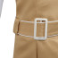 M3GAN Megan Costume - White Beige Dress Megan Cosplay