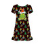 Girls The Grinch Dress Costume - Black Dress Grinch Cosplay