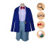 Case Closed Jimmy Kudo Costume - Jimmy Kudo Cosplay Full Set