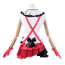 Love Live Superstar Nozomi Tojo Costume - Red White Shirt Skirt Full Set Nozomi Tojo Cosplay