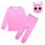 Kids Sprunki Incredibox Pinki Costume - Sweater Pants Mask Set Pink Sprunki Cosplay