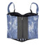 Tate McRae Concert Outfit Costume - Denim Corset Tate McRae Cosplay