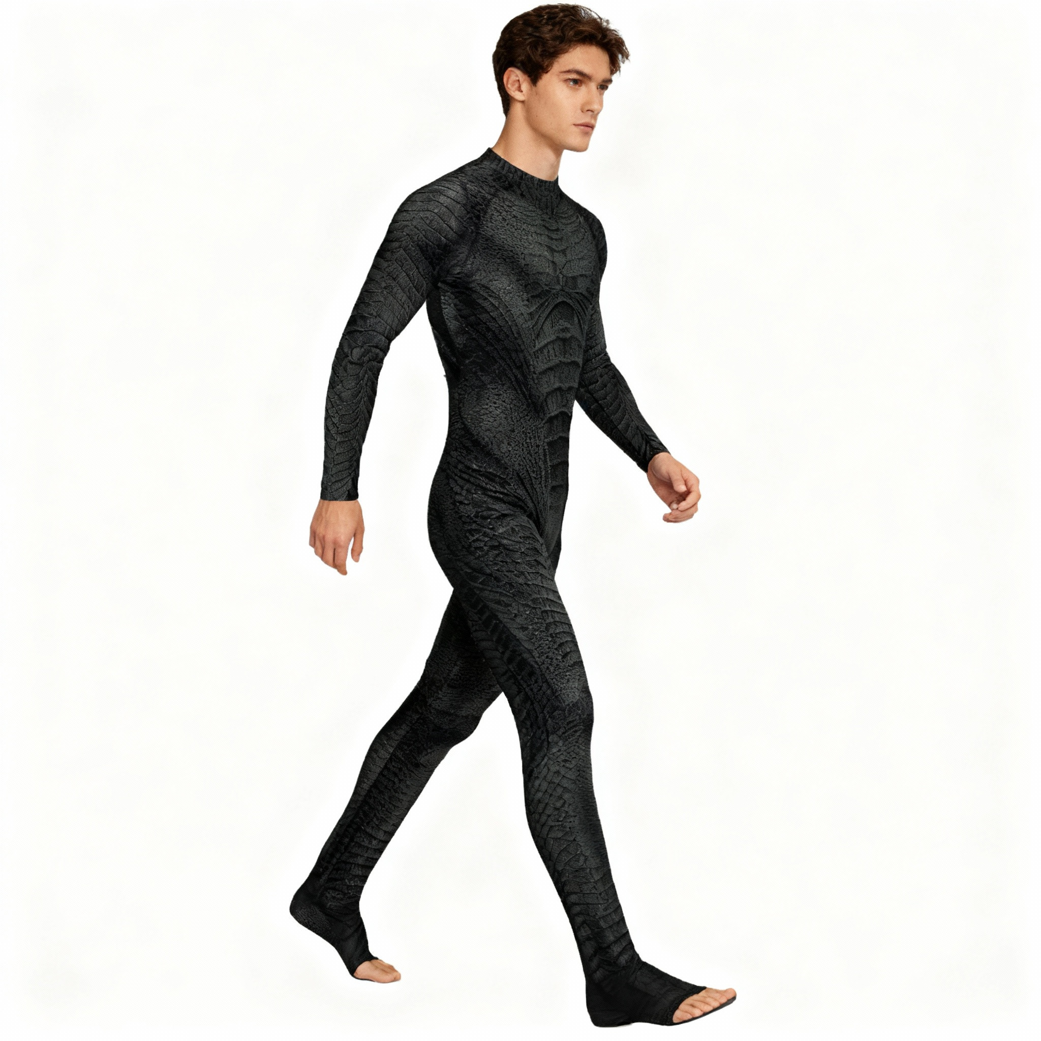 Male Reptilian Costume - Bodysuit Reptilian Cosplay