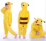 Kids Pikachu Onesie Jumpsuit Costume