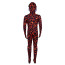 Kids Gorilla Tag Monke Costume - Full Bodysuit Mask Orange Monke Cosplay