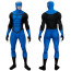 Invincible Omni-Mark Markus Sebastian Grayson Costume - Blue Black Bodysuit Mask Omni-Mark Cosplay