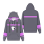 Nekomata Okayu Costume - Purple Black Hoodie Nekomata Okayu Cosplay