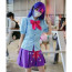 My Little Pony: Equestria Girls Twilight Sparkle Costume - Blue Purple Shirt Skirt Set Twilight Sparkle Cosplay