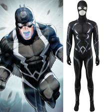 Doctor Strange in the Multiverse of Madness Black Bolt Anson Mount Costume - Bodysuit Mask Black Bolt Cosplay
