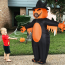 Scary Pumpkin Head Inflatable Costume - Pumpkin Head Cosplay