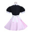 Miraculous Ladybug Marinette Costume - Black Pink Maid Dress Marinette Ladybug Cosplay