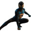 Super Hero Secret Wars Spider-Man Symbiote Suit Costume - Blue Bodysuit Mask Spider Man Cosplay