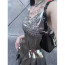 Black Pink Rose Stage Outfit - Silver Dress Rose Cosplay