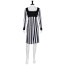 The Mask Tina Carlyle Costume - Striped Dress Tina Carlyle Cosplay