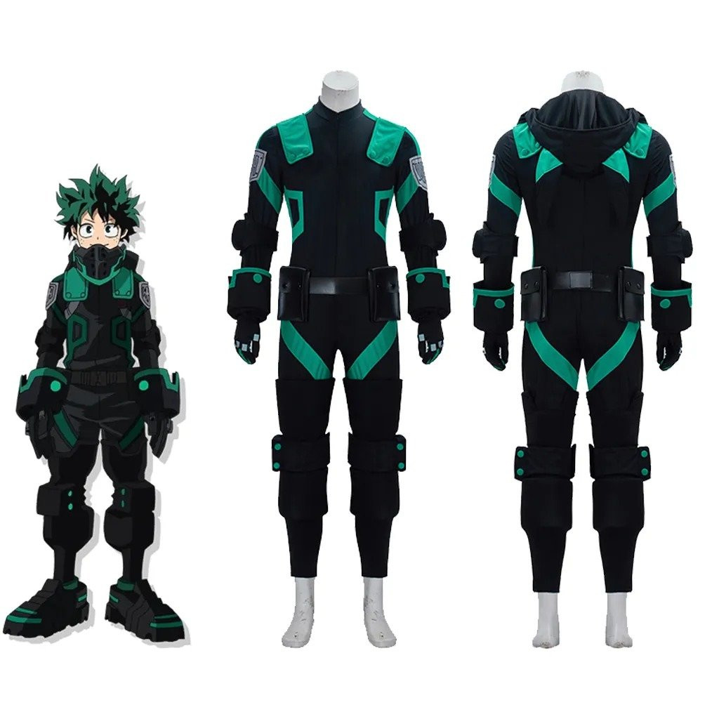 My Hero Academia World Heroes Mission The Amazing Heroes Izuku Midoriya Deku Costume - Deku Cosplay