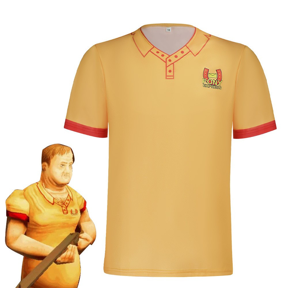 Mouthwashing Griffin Costume - Yellow Shirt Hat Griffin Cosplay