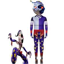 Five Nights at Freddy's Moon Costume - Bodysuit Mask Set Moon Cosplay